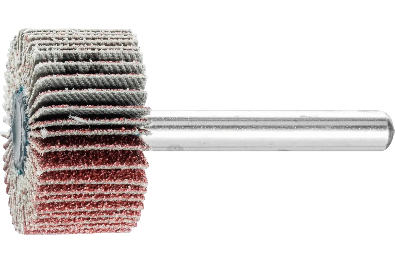 Picture of Pferd Mounted Flap Wheel, 1-3/8" X 5/8, 60 Grit, 1/4" Shank, Aluminum Oxide